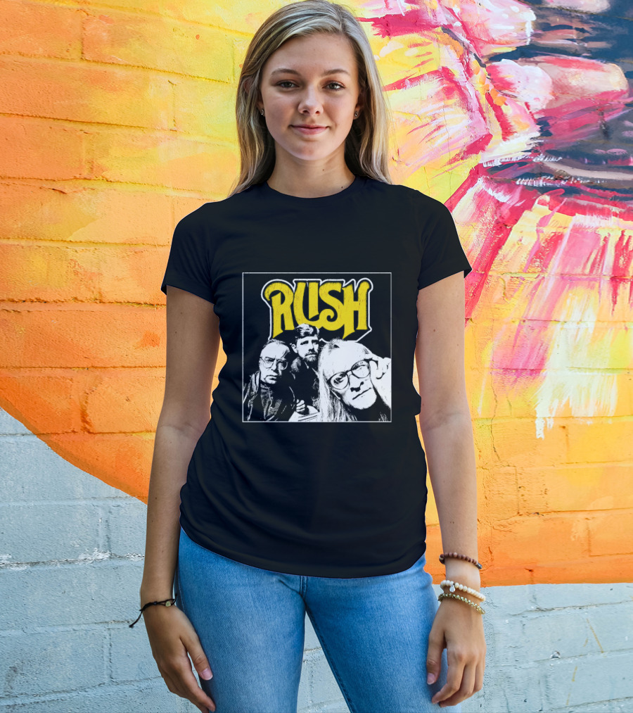 Rush Lone Gunmen Yellow T-Shirt