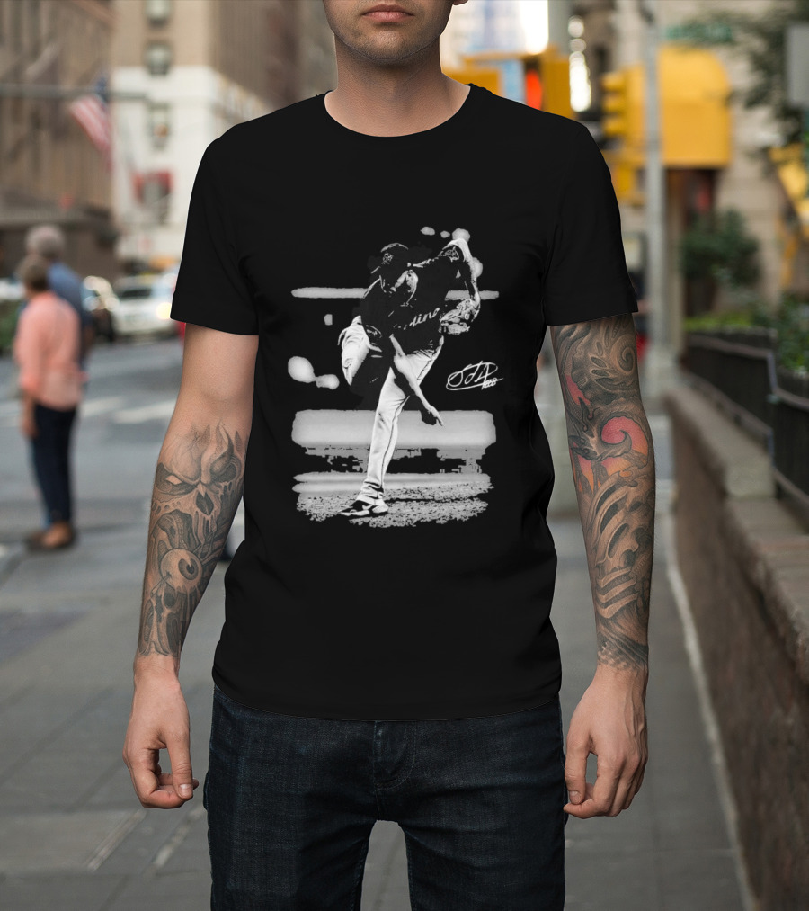 Sandy Alcantara The Horse Out Of The Pen Miami Pitcher T-Shirt