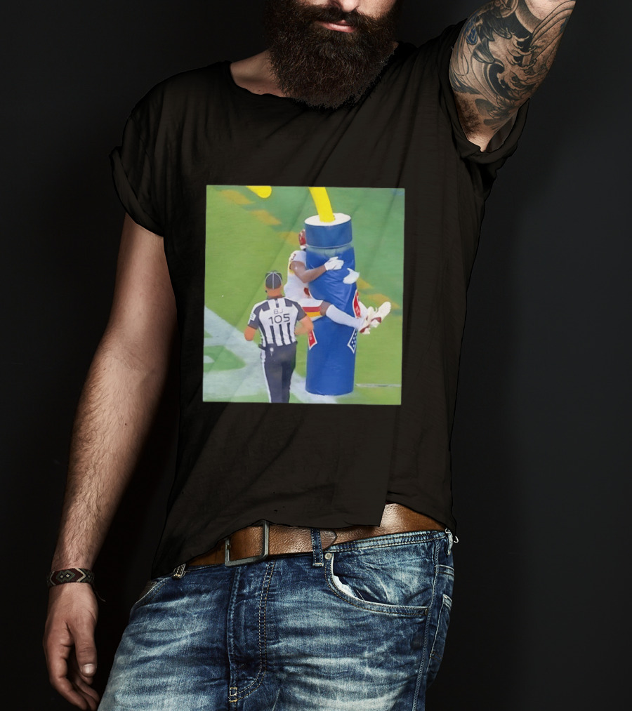 Stefon Diggs Washington Commanders Touchdown Celebration NFL Moment T-Shirt