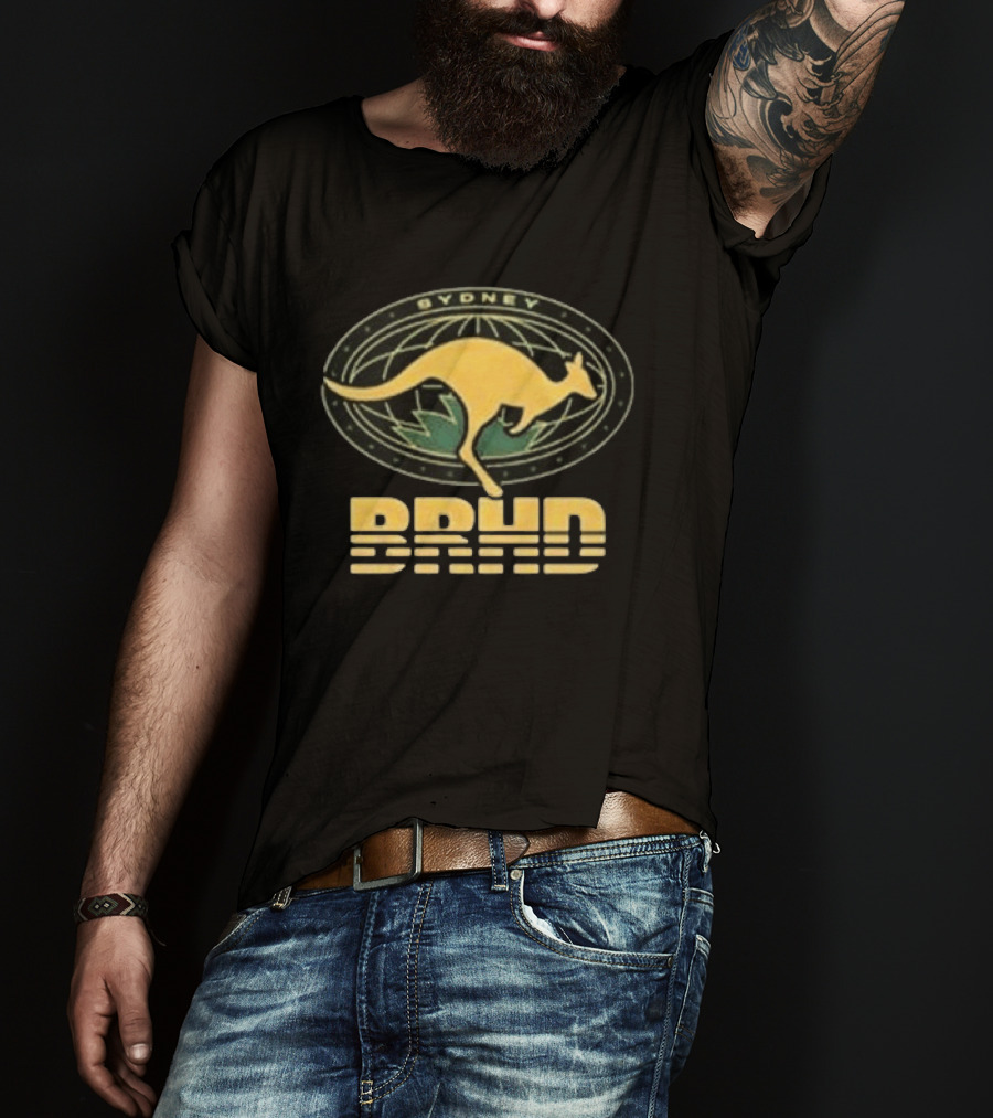 Sydney Studio North Brotherhood Kangaroo Emblem World Tour T-Shirt
