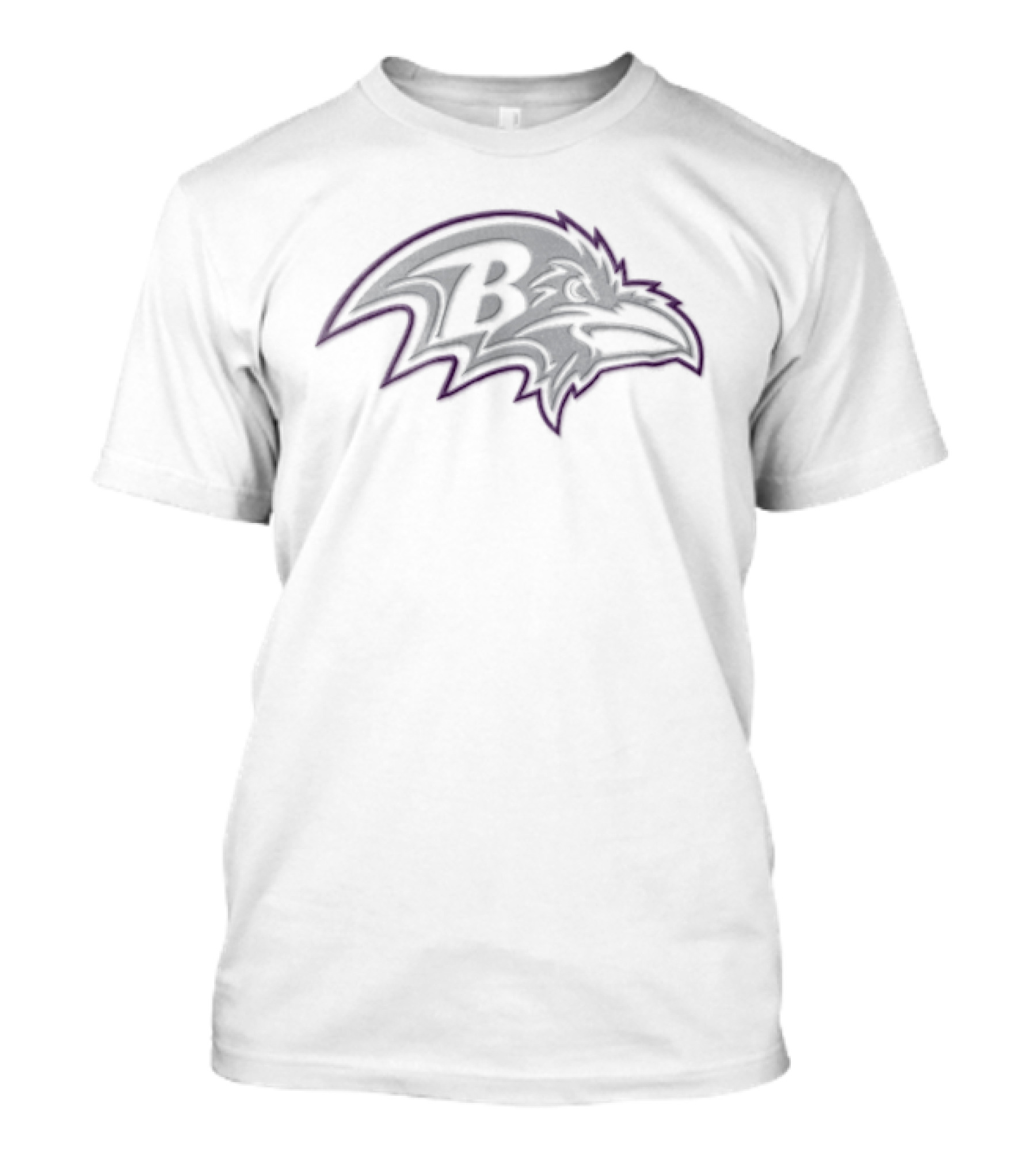 Baltimore Ravens Bird Head Profile NFL Team Ravens T-Shirt