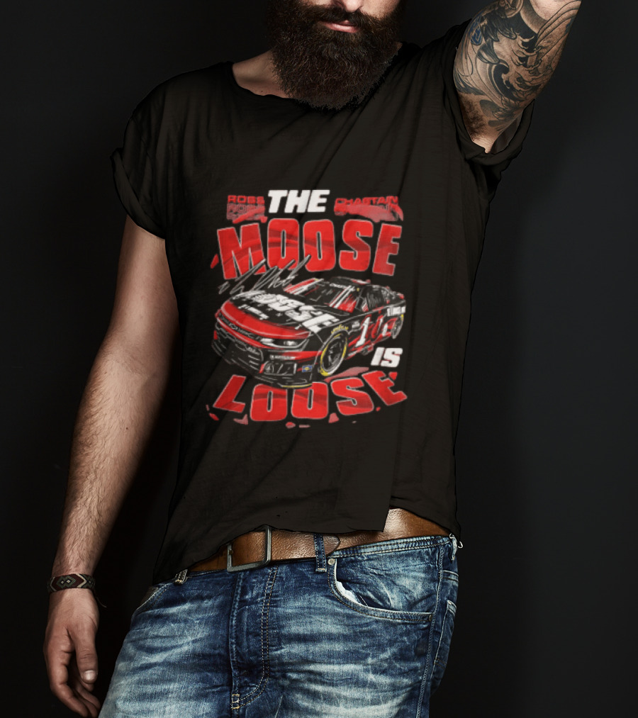 Ross Chastain The Moose Is Loose Trackhouse Race Car 1 T-Shirt