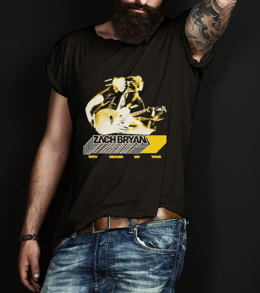 Zach Bryan With Heaven On Tour Sep 18 2026 The Woodlands Dover DE T-Shirt