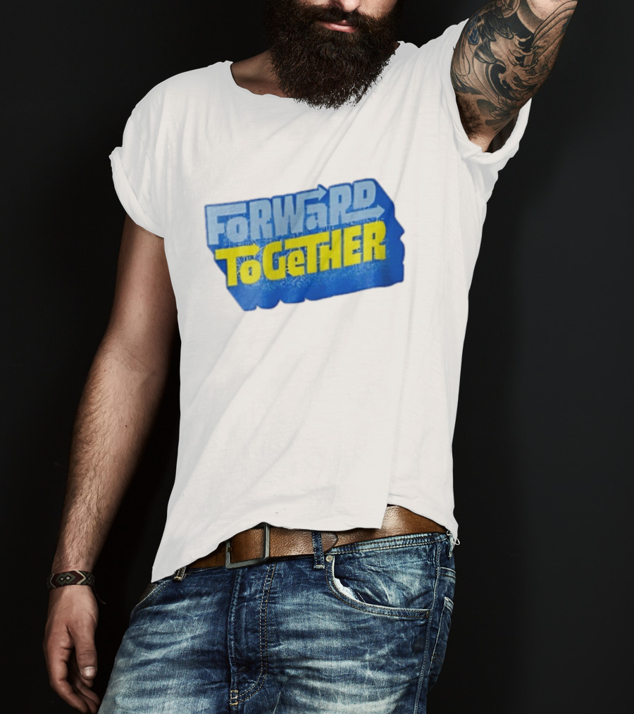 Forward Together Blue Yellow 2026 T-Shirt