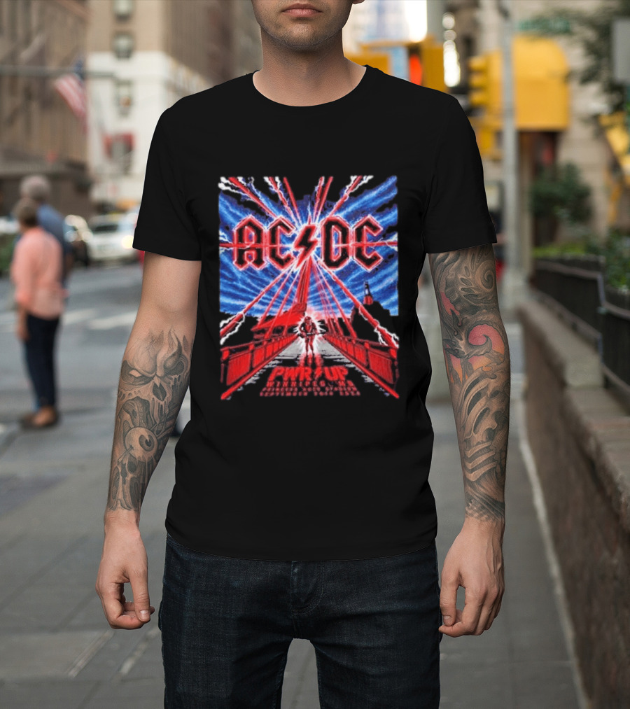 ACDC PWR UP Tour September 20 2026 Princess Auto Stadium Winnipeg MB Event T-Shirt