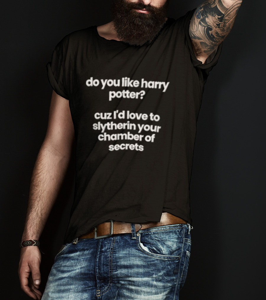 Do You Like Harry Potter I'd Love To Slytherin Your Chamber Of Secrets T-Shirt