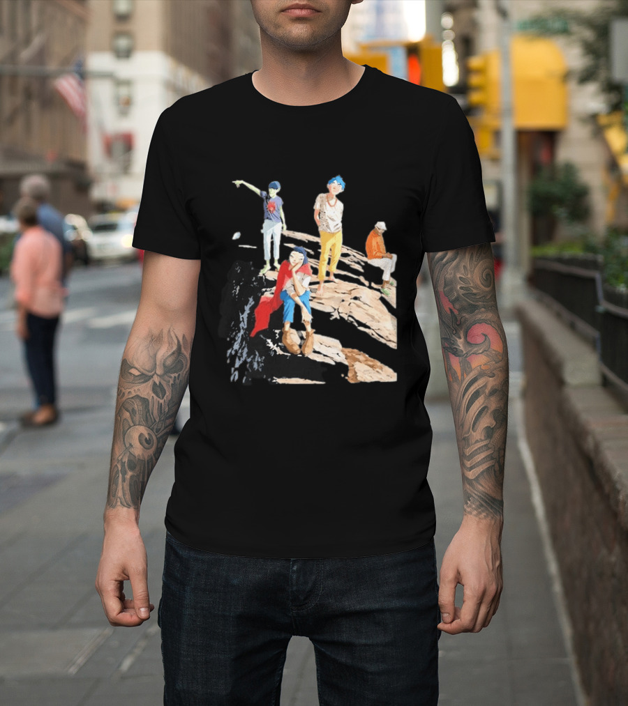 Gorillaz The Mountain Tour September 23 2026 Spectrum Center Charlotte North Carolina Band Members T-Shirt