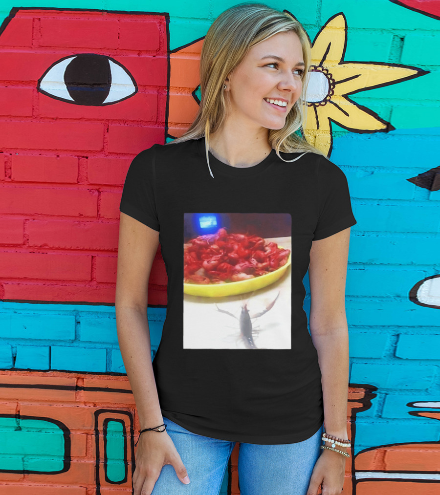 Sad Shrimp Meme T-Shirt