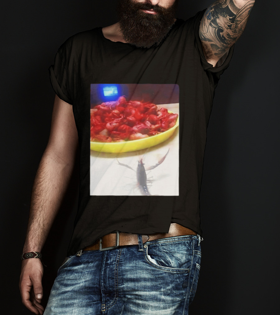 Sad Shrimp Meme T-Shirt