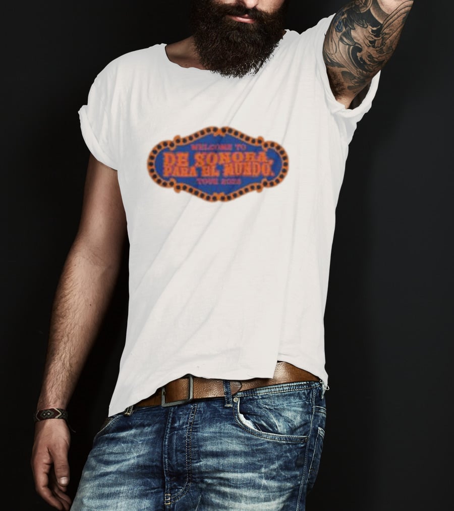 Welcome To De Sonora Para El Mundo Tour 2023 Carin Leon Vegas Sleeveless T-Shirt