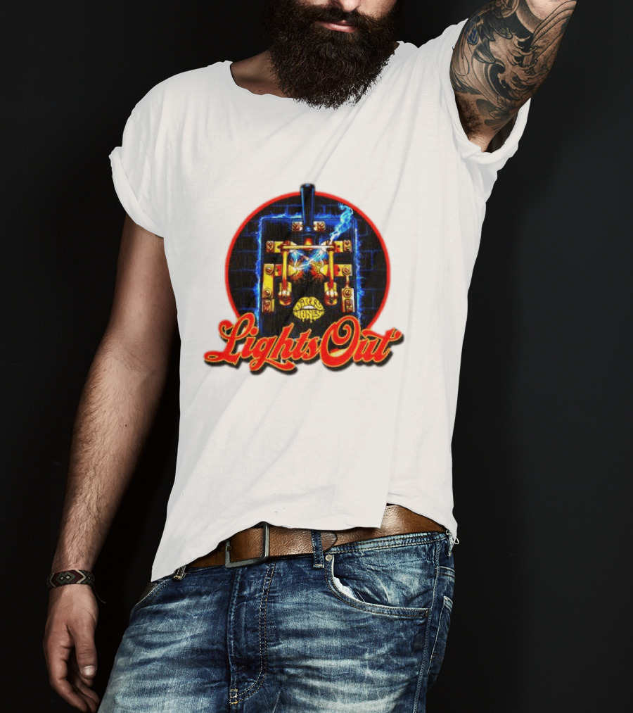 Dirty Honey Lights Out Electric Switch Rock Band Raglan T-Shirt