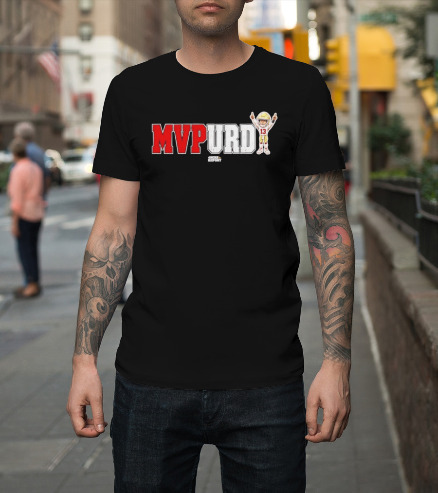 Brock Purdy MVPurd 49ers Report MVP SZN 13 San Francisco 49ers T-Shirt