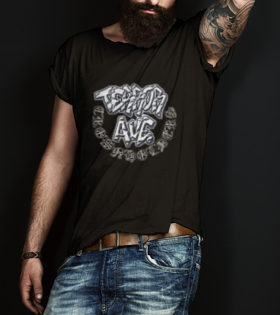 Daze Store Terror Ave Crownholders Graffiti Streetwear T-Shirt