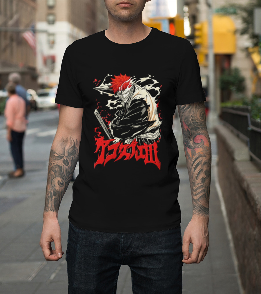 Bleach Ichigo Kurosaki Hollow Form Japanese T-Shirt