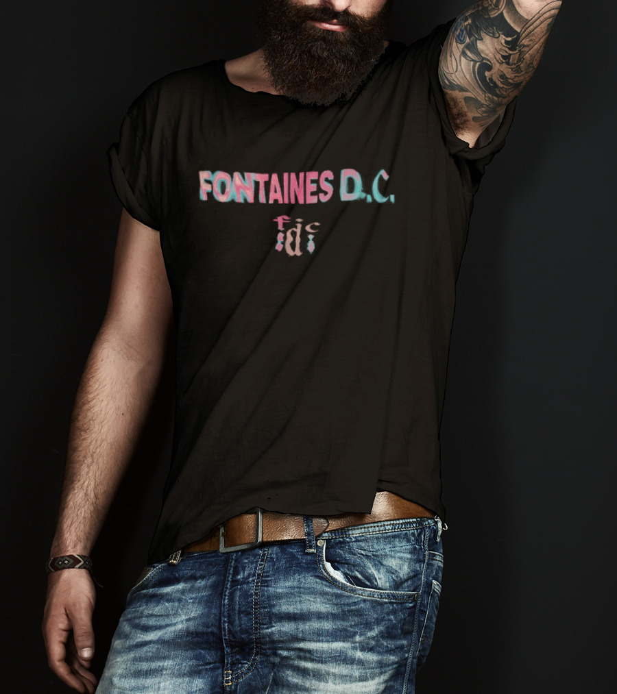 Fontaines D.C. Dopamine Chamber Summer 2026 Tour T-Shirt