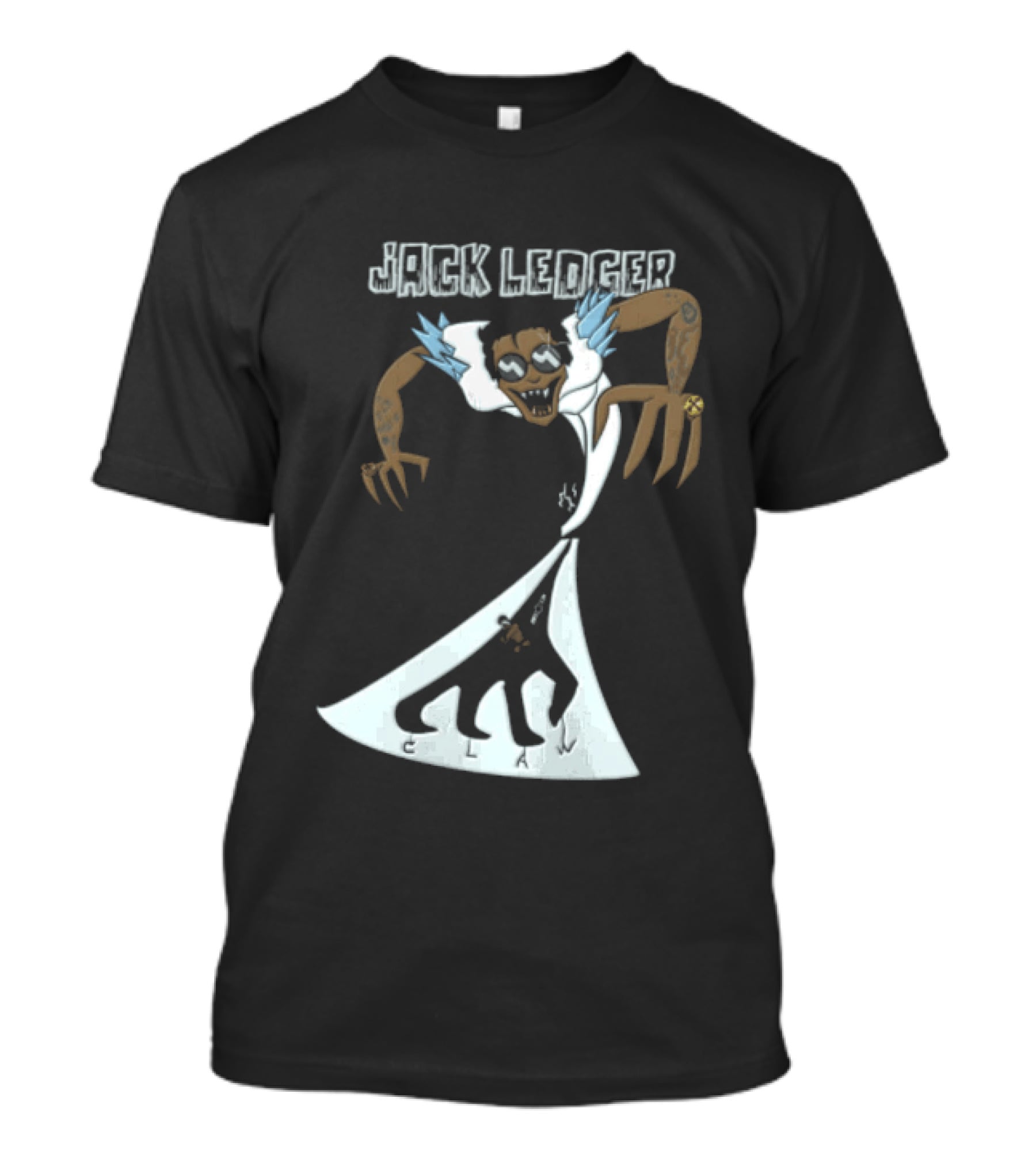 Jack Ledger Horror Character Summoning Creepy Figure T-Shirt