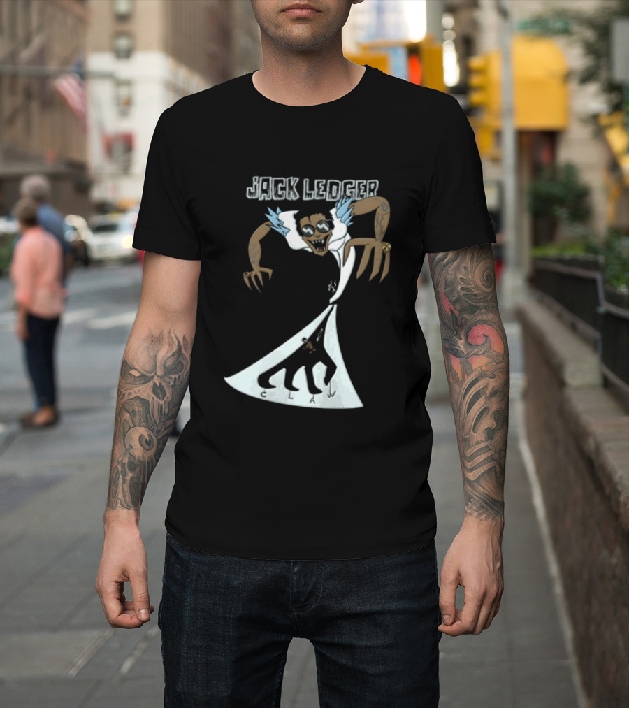 Jack Ledger Horror Character Summoning Creepy Figure T-Shirt