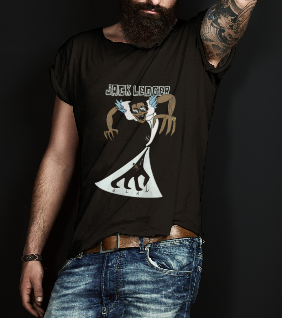 Jack Ledger Horror Character Summoning Creepy Figure T-Shirt