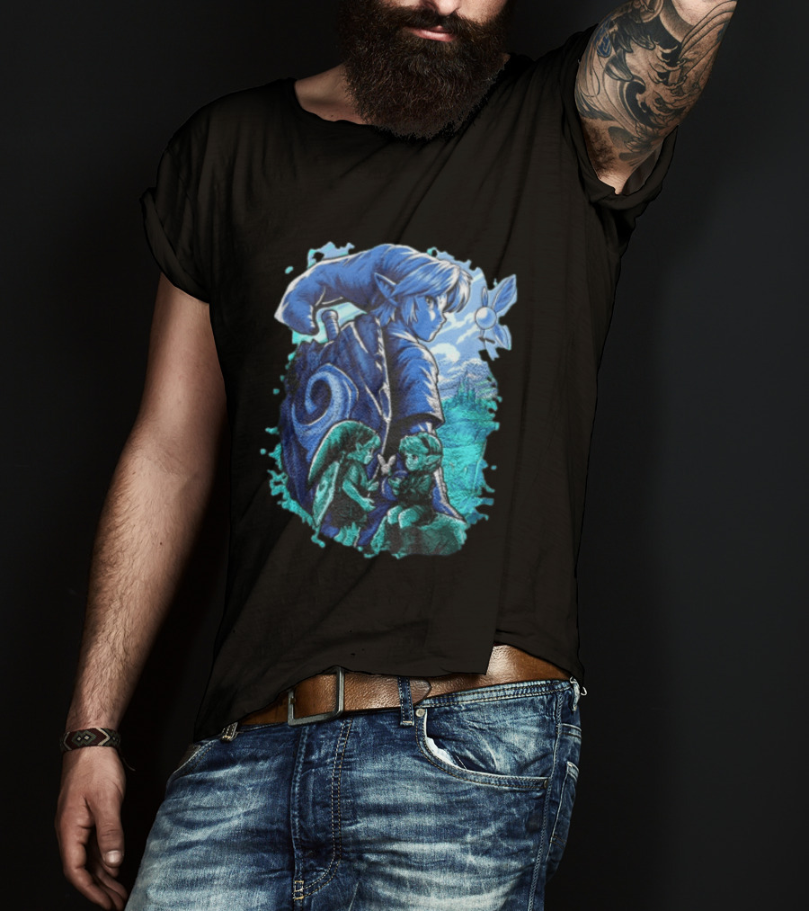 The Hero Of Time Returne Legendary Quest Fantasy Adventure T-Shirt