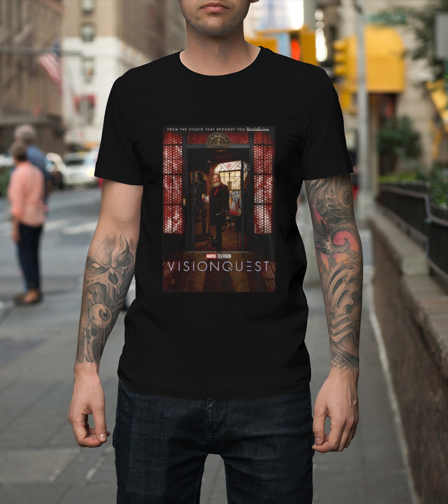 Marvel Television VisionQuest WandaVision Ultron Disney Plus October 14 2026 T-Shirt