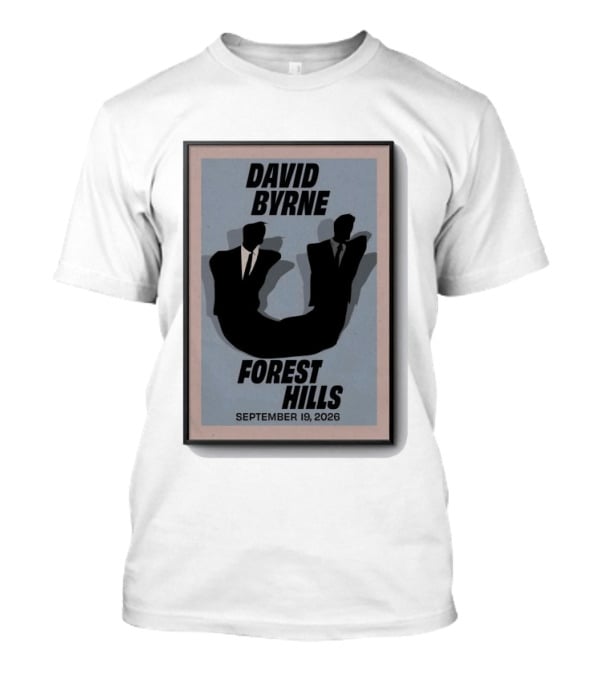 David Byrne Forest Hills September 19 2026 T-Shirt