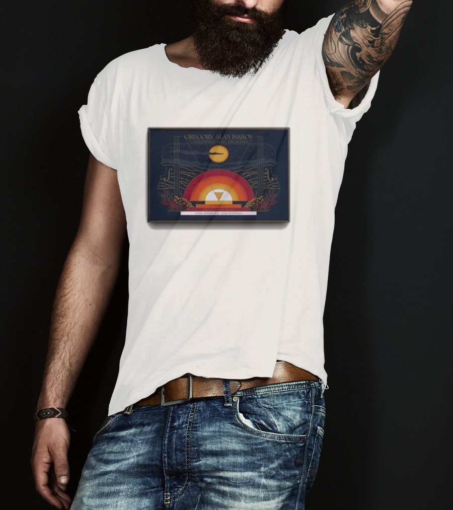 Gregory Alan Isakov Hollywood Bowl Orchestra Los Angeles California 2026 T-Shirt