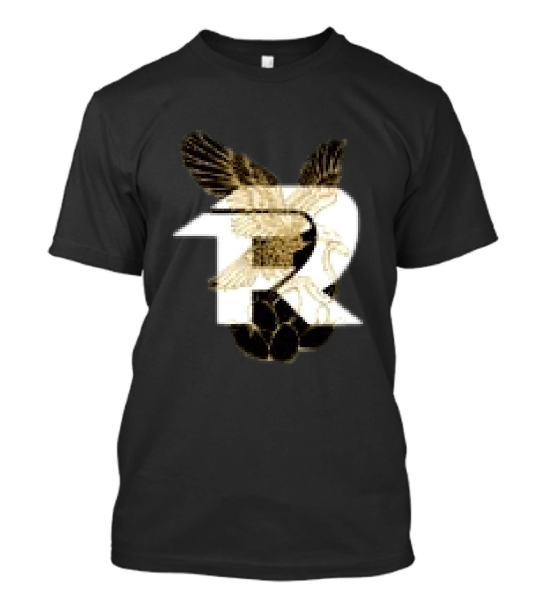 Fuerza Regida Aguila Emblem Featuring Majestic Eagle T-Shirt