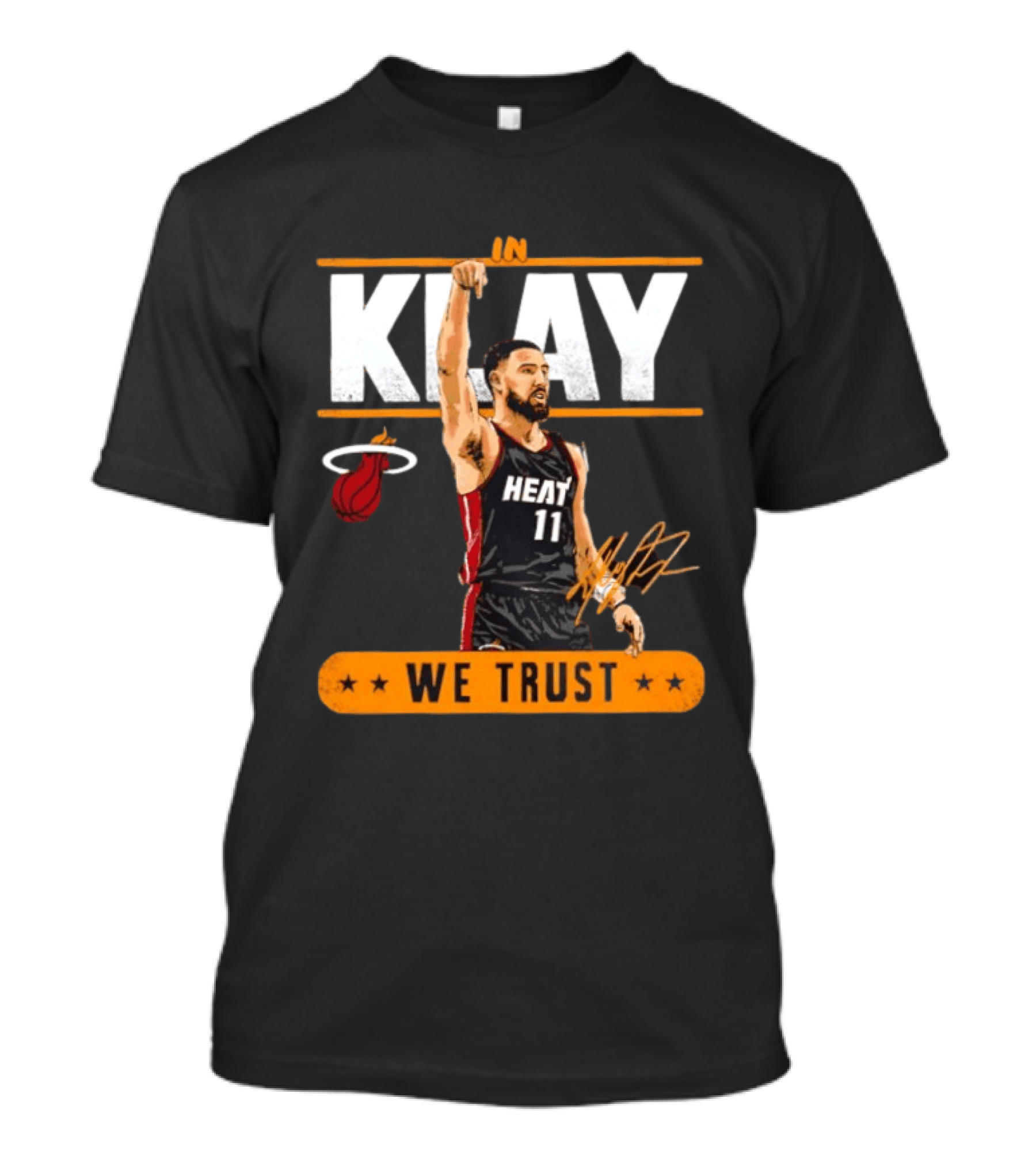 In Klay Miami Heat 11 We Trust T-Shirt