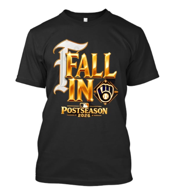 Milwaukee Brewers Fall In Postseason 2026 MLB T-Shirt