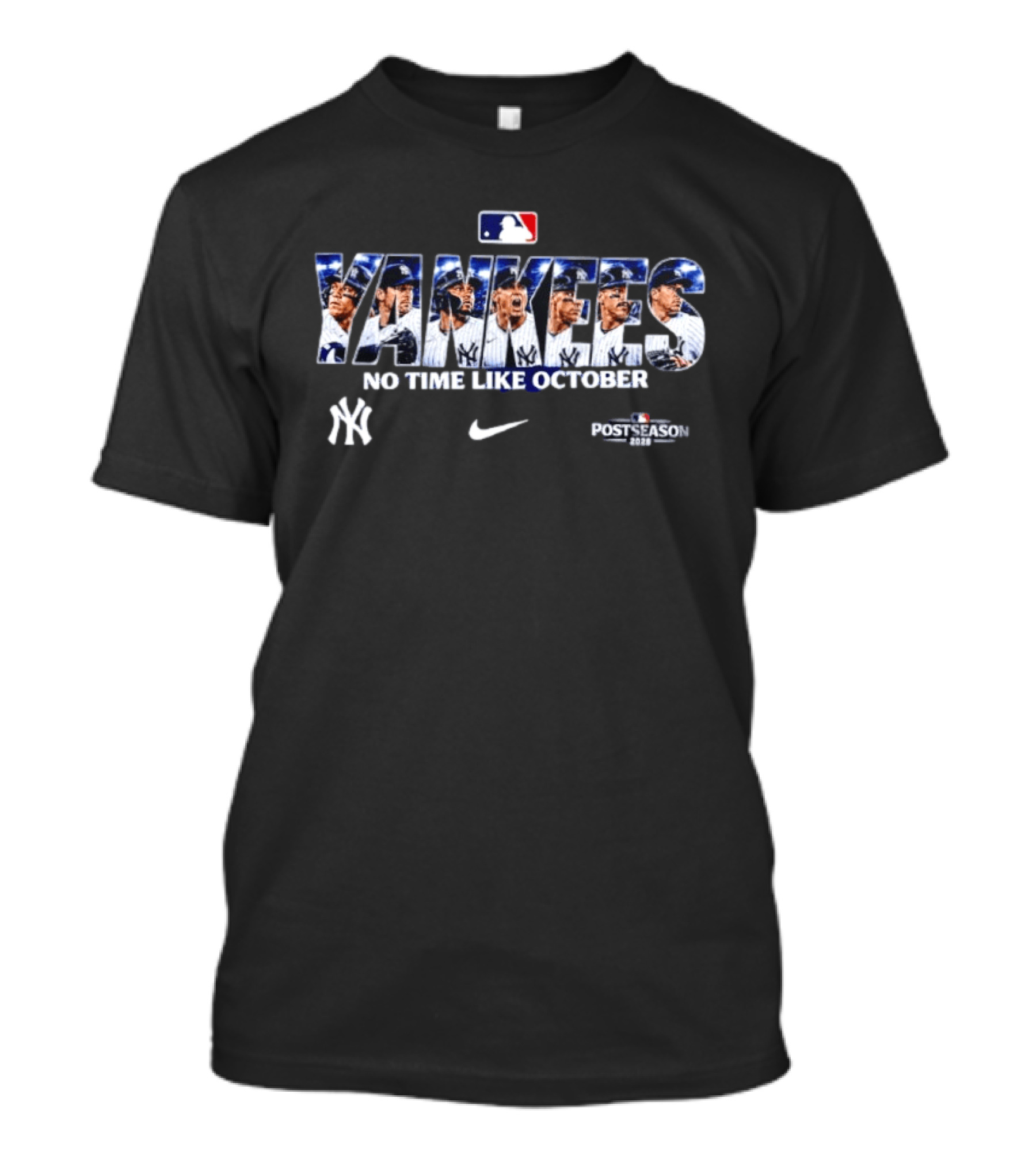 Yankees No Time Like October 2026 Postseason Legend T-Shirt