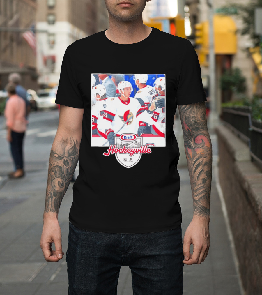 Kraft Hockeyville Ottawa Senators NHL Players Team Canada T-Shirt
