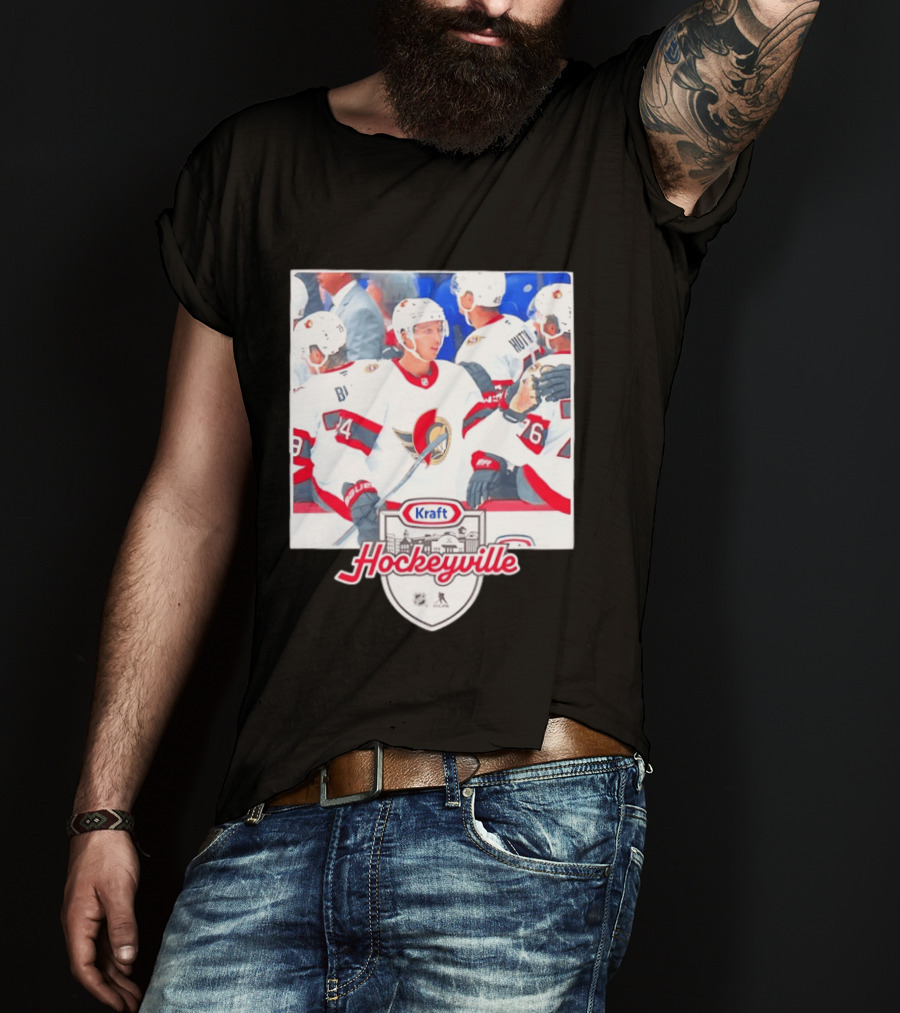 Kraft Hockeyville Ottawa Senators NHL Players Team Canada T-Shirt