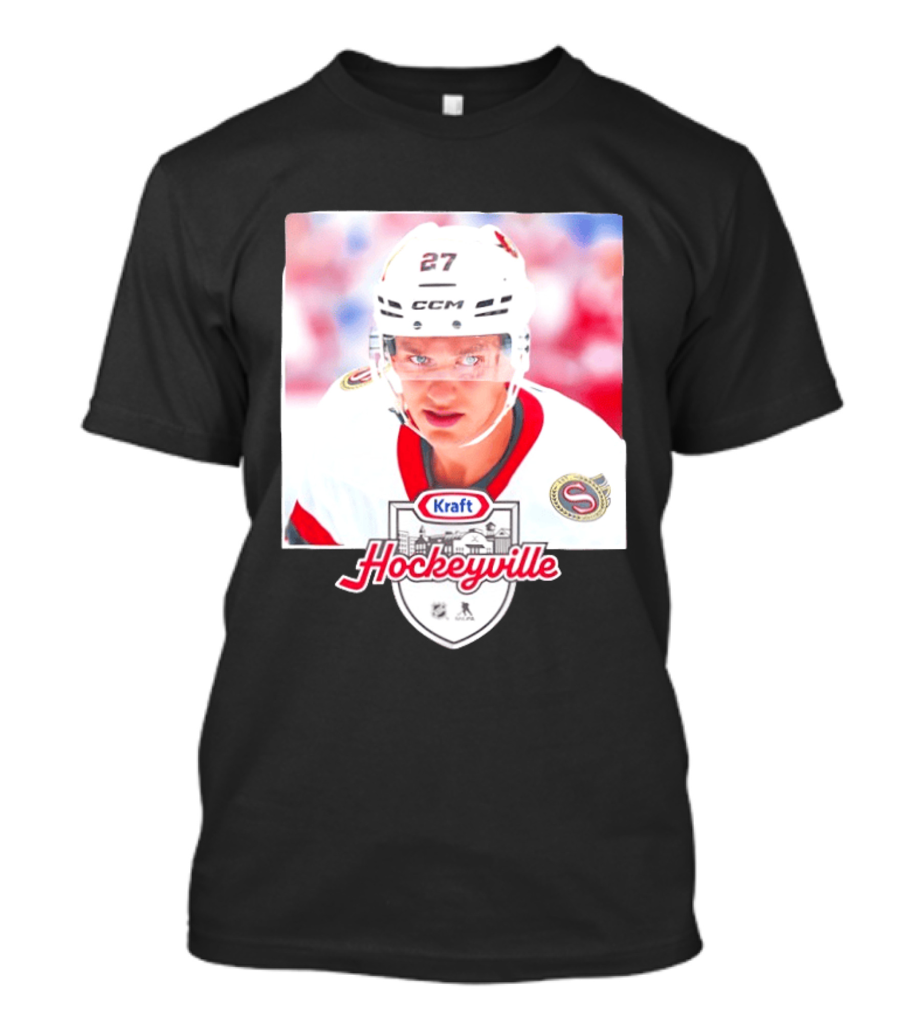 Ottawa Senators 27 Kraft Hockeyville CCM T-Shirt