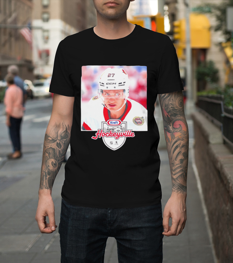 Ottawa Senators 27 Kraft Hockeyville CCM T-Shirt