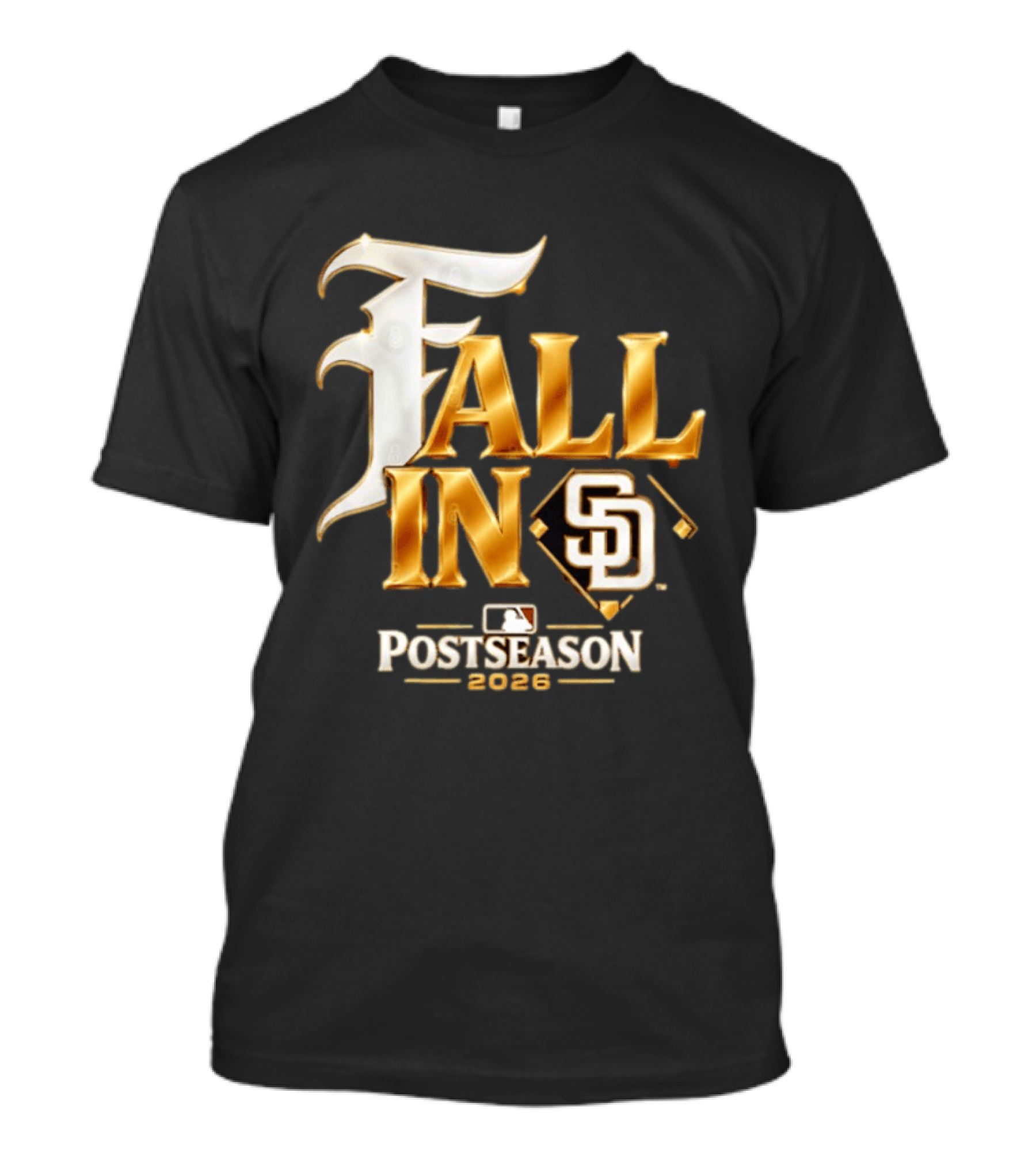 San Diego Padres Fall In SD Postseason 2026 MLB T-Shirt