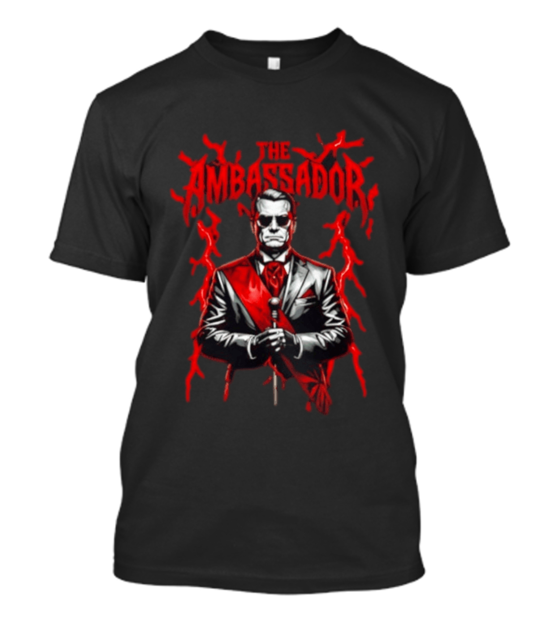 The Ambassador Red Suit Masterclass Suspect T-Shirt