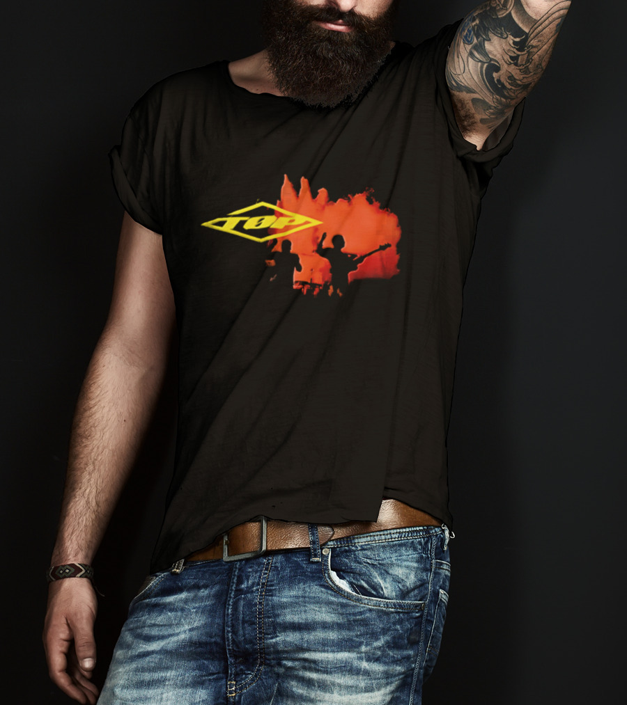Twenty One Pilots Top Logo Red Splash T-Shirt