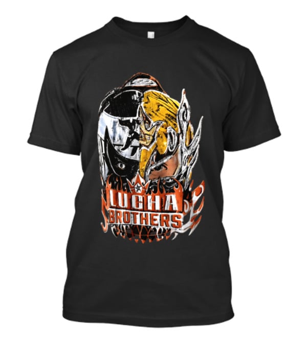 Lucha Brothers WWE Big Head Mask T-Shirt