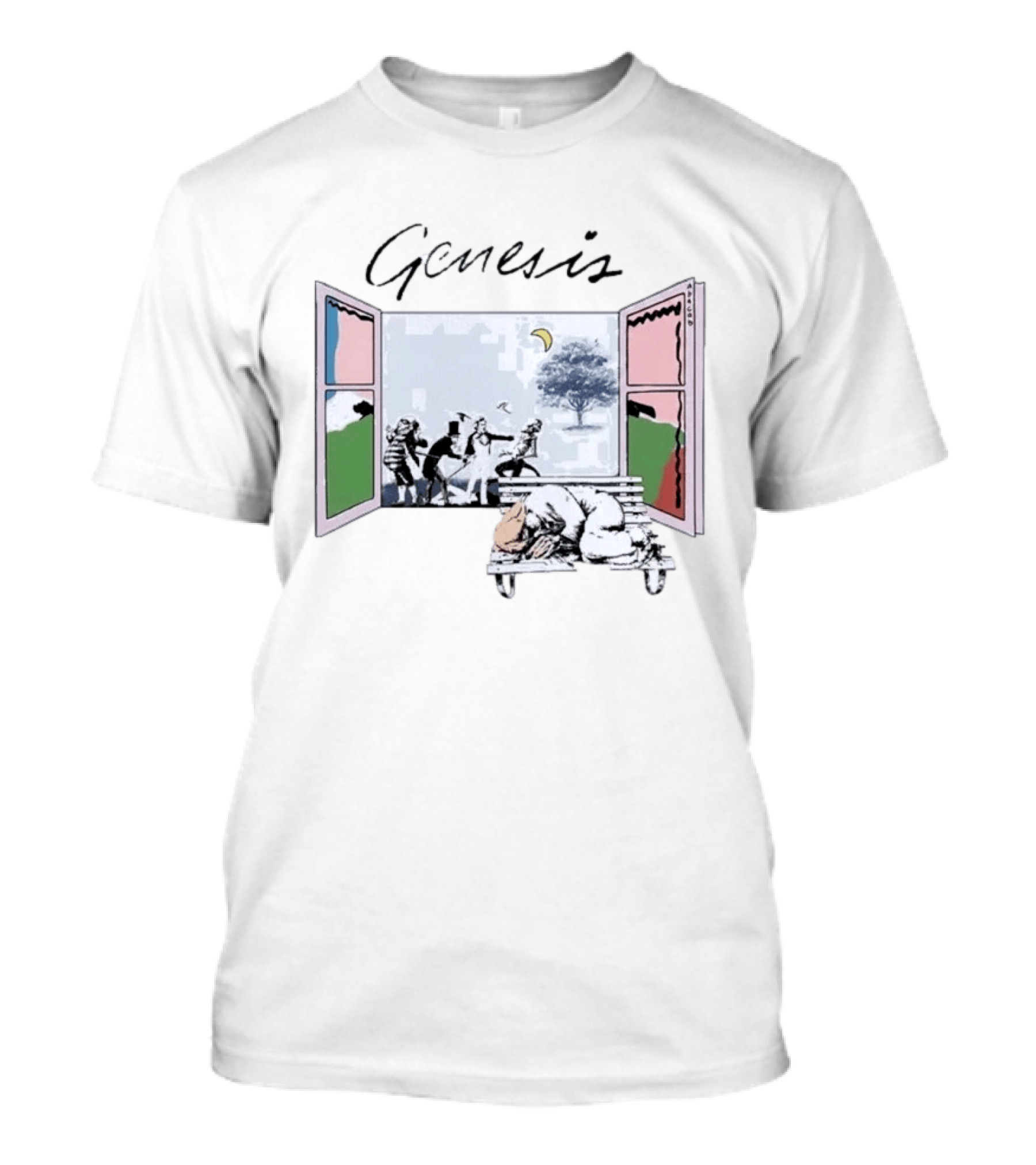 Genesis Abacab 45th Anniversary Open Window Scene T-Shirt