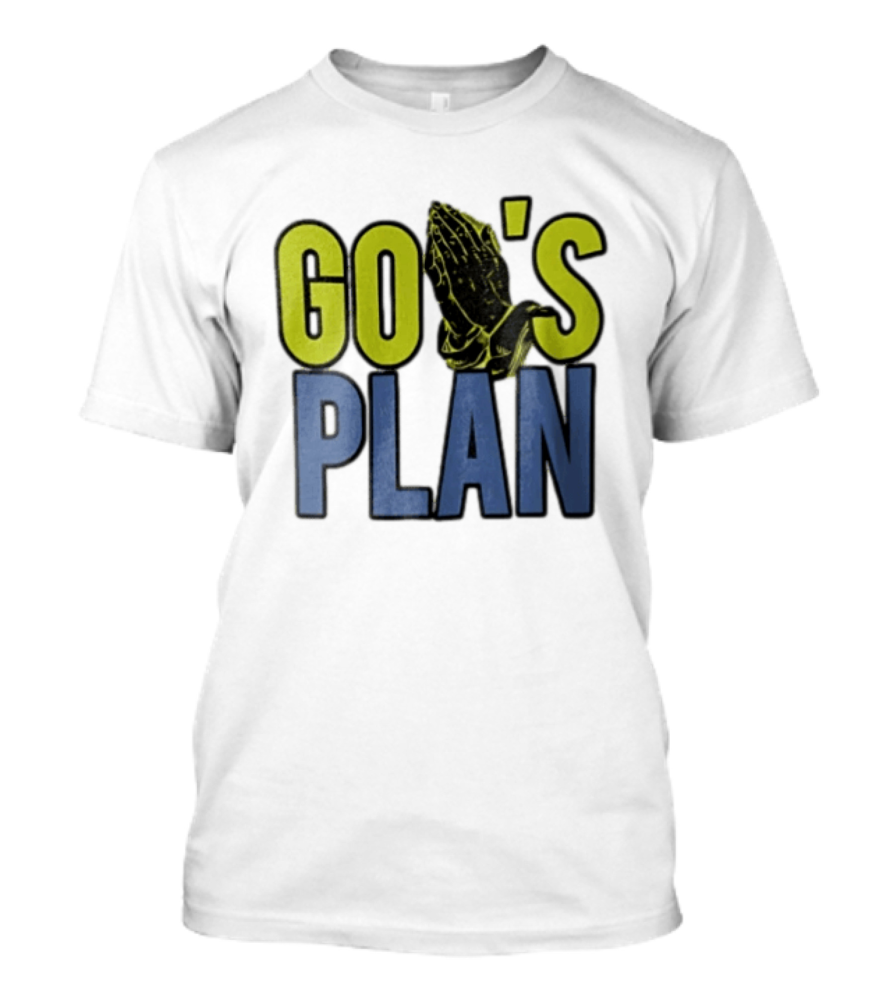GO'S PLAN Praying Hands T-Shirt
