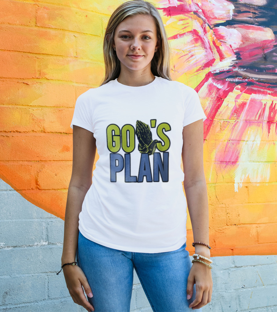 GO'S PLAN Praying Hands T-Shirt