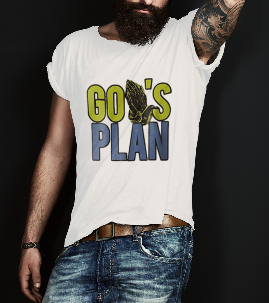 GO'S PLAN Praying Hands T-Shirt