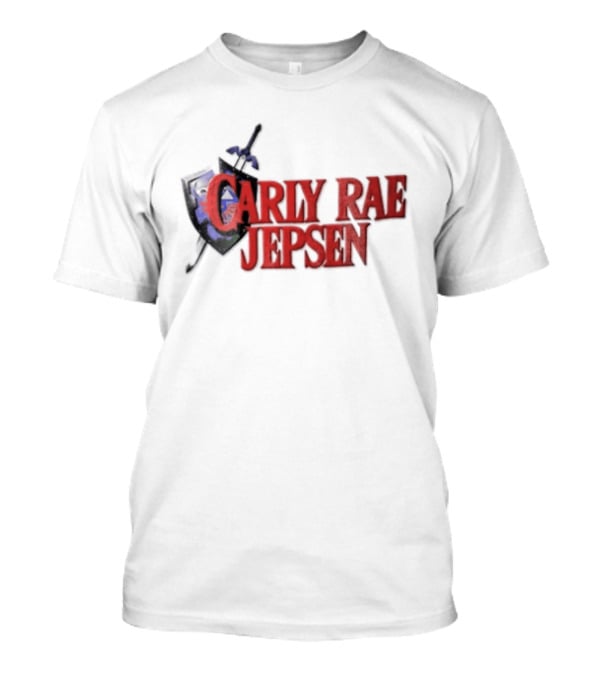 Carly Rae Jepsen The Legend Of Zelda Parody Shield Sword T-Shirt