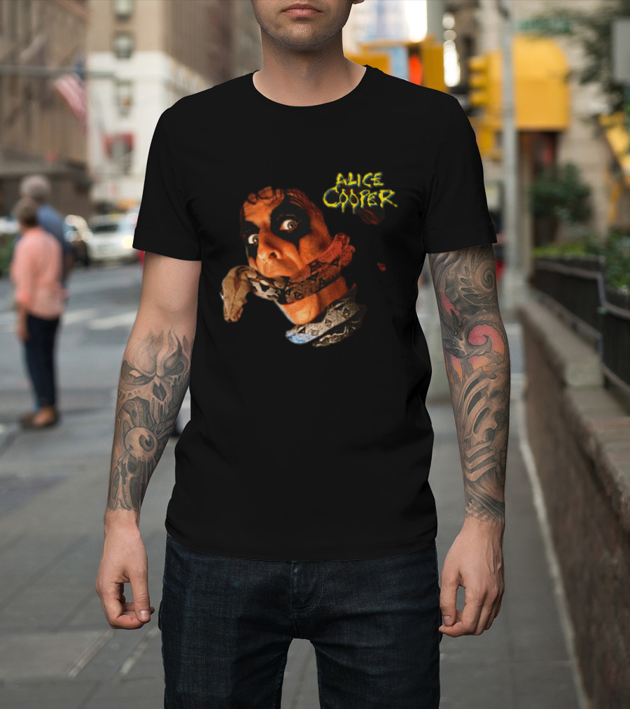 Alice Cooper Constrictor Anniversary Store Snake T-Shirt