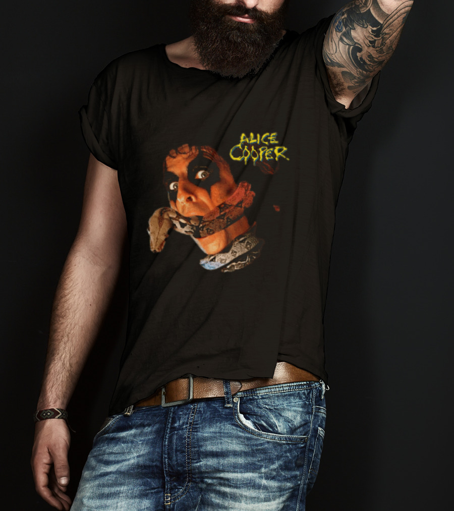 Alice Cooper Constrictor Anniversary Store Snake T-Shirt