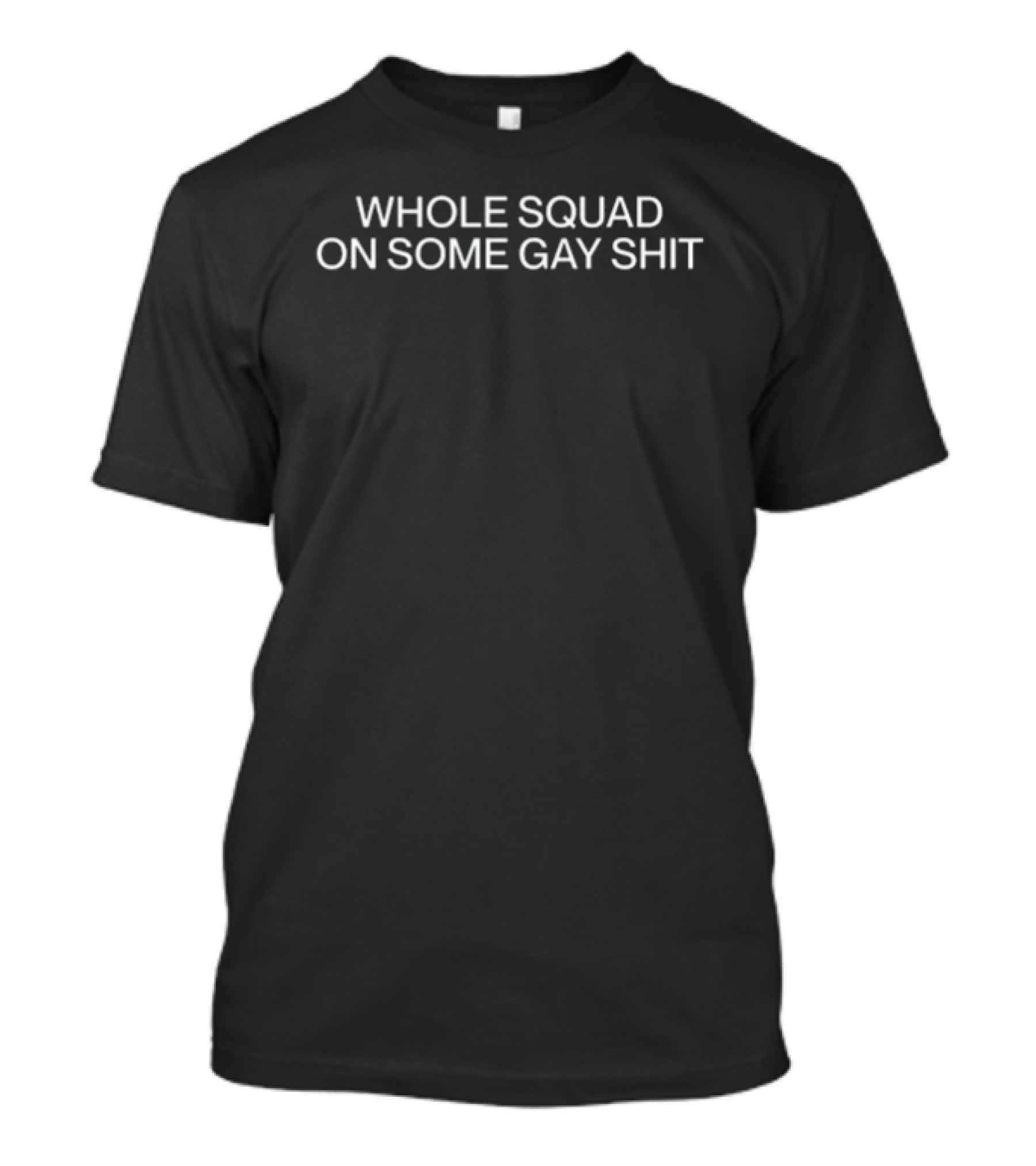 Whole Squad On Some Gay Shit Bronze Avery T-Shirt