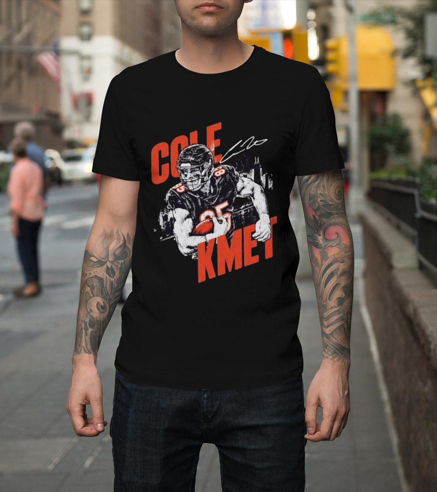 Cole Kmet Chicago Bears Football Iconic Number 85 Sports T-Shirt