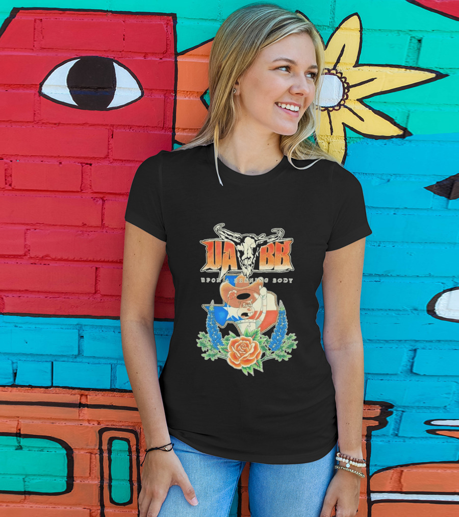 Upon A Burning Body UABB Sandy Texas Flag Animation T-Shirt