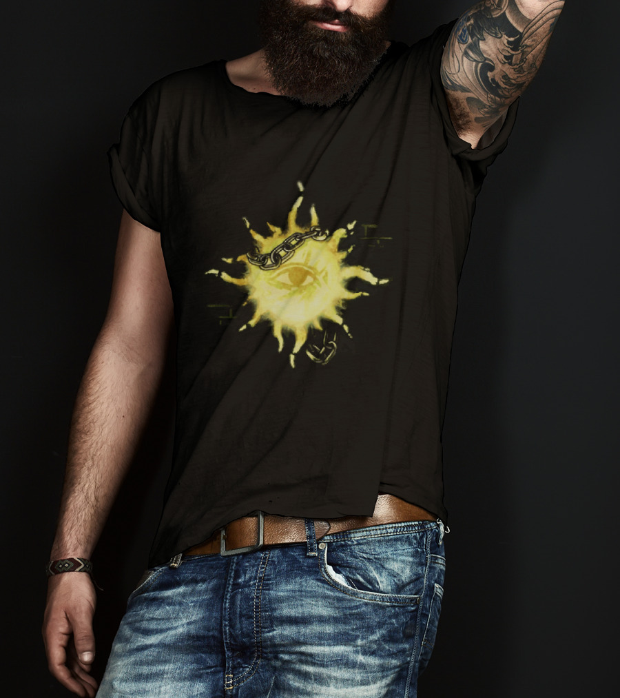 Mindcap Store Sun Eye Chains T-Shirt