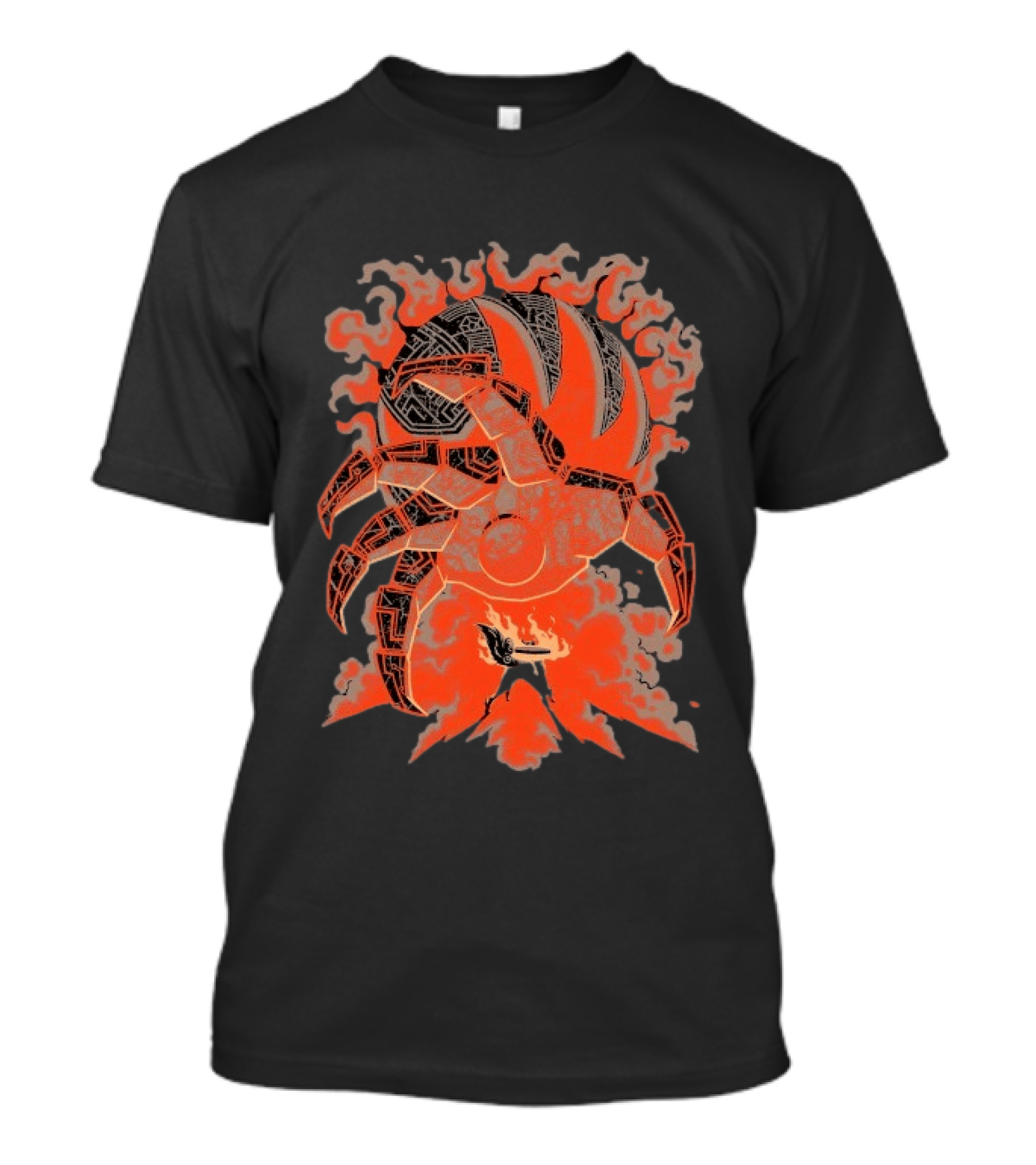 Okami Everlasting Darkness Fire Spirit And Flames T-Shirt